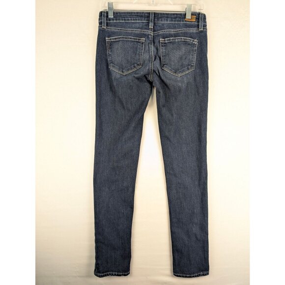 Paige Jeans Women's Size 24 Blue Jimmy Jimmy Skinny Dark Wash - Picture 8 of 11